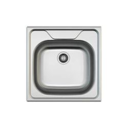 Izlietne as14 + sifons as1007 50x50cm