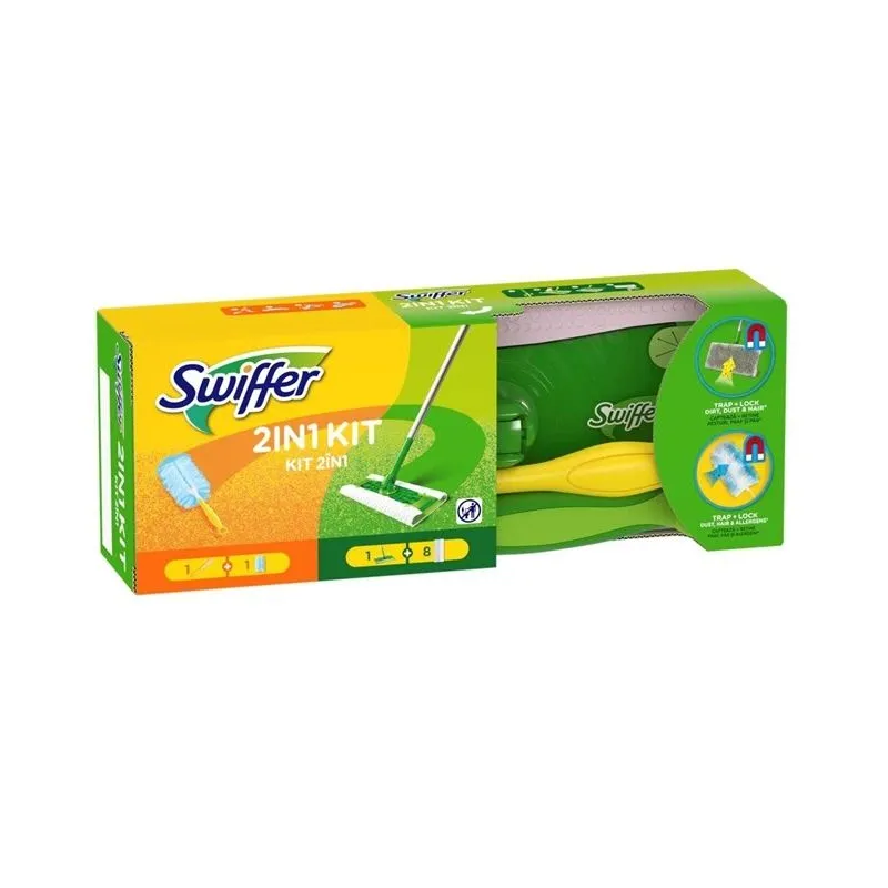 Grīdas mazgāšanas komplekts Swiffer. plastmasa-poliesters