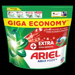 Ariel All-in-1 PODs Washing Capsules +Extra Clean Power, 60 Washes