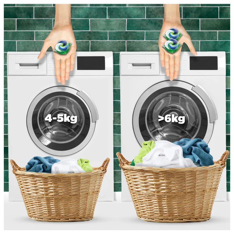 Ariel All-in-1 PODs +Touch of Fresh Air Lenor Mazgāšanas Kapsulas, 44 Mazgāšanas Reizēm