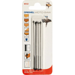 Moto-Saw smalkais zāģa asmeņi kokam MS52 5gab