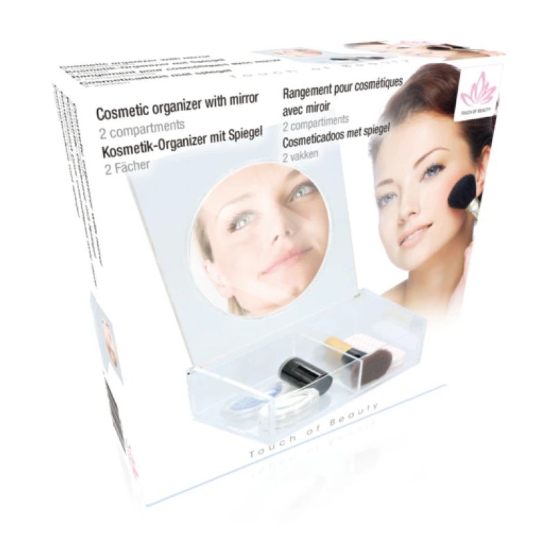 Kosm.organaizers ar spoguli 22 cm touch