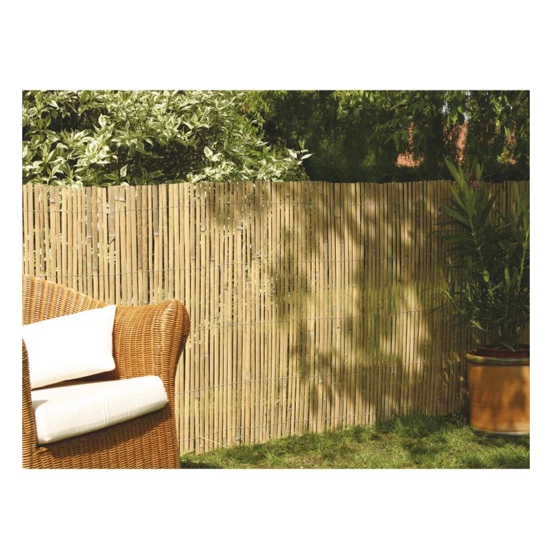 Бамбуковая изгородь Garden Center 2022352, 500 см x 150 см, светло-коричневый