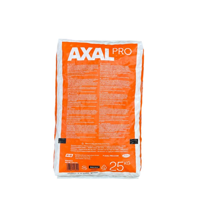 Sāls tabletes axal pro vācija 25kg