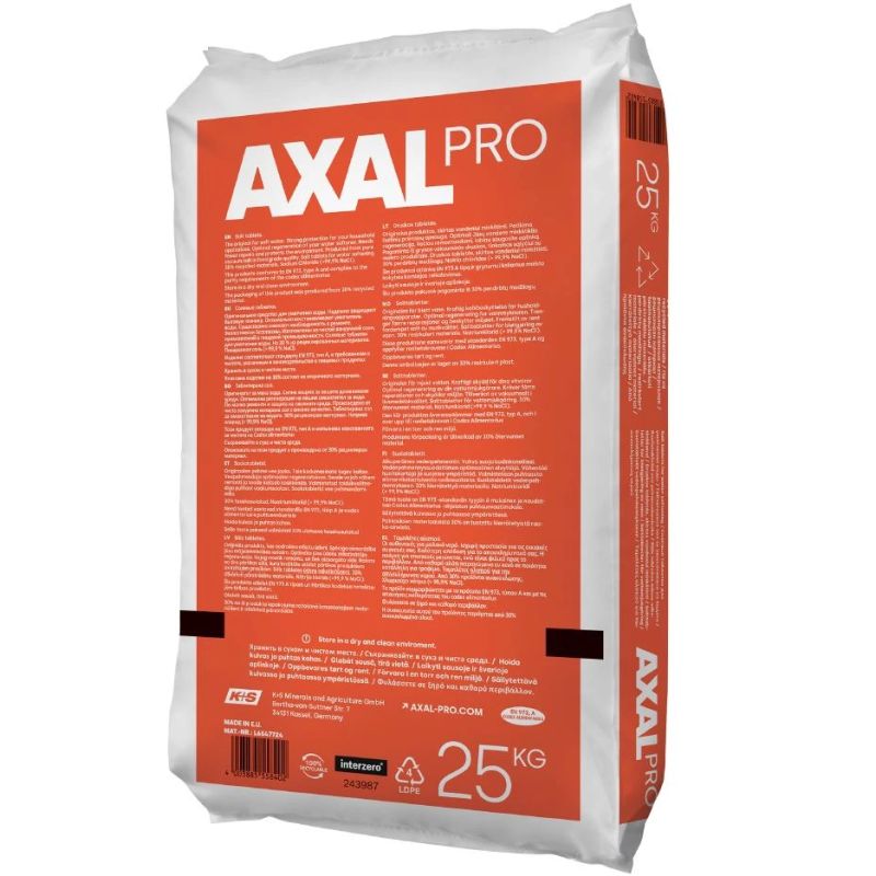 Sāls tabletes axal pro vācija 25kg