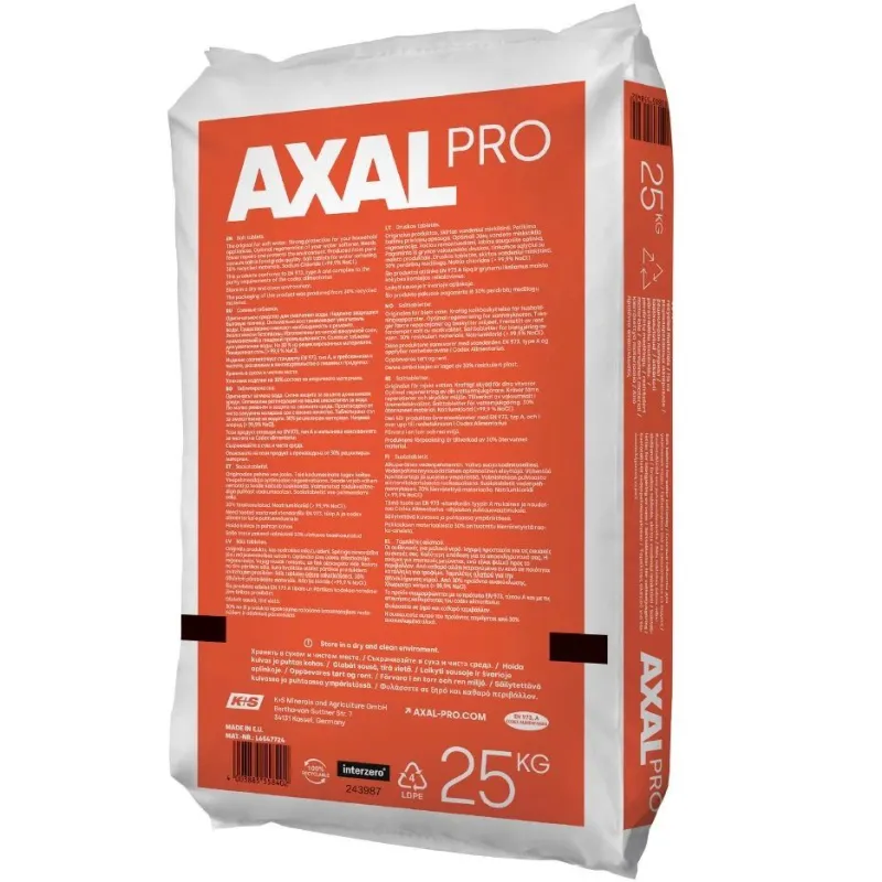 Sāls tabletes axal pro vācija 25kg