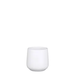 Puķu pods Mica Amber 1094363, keramika, balta