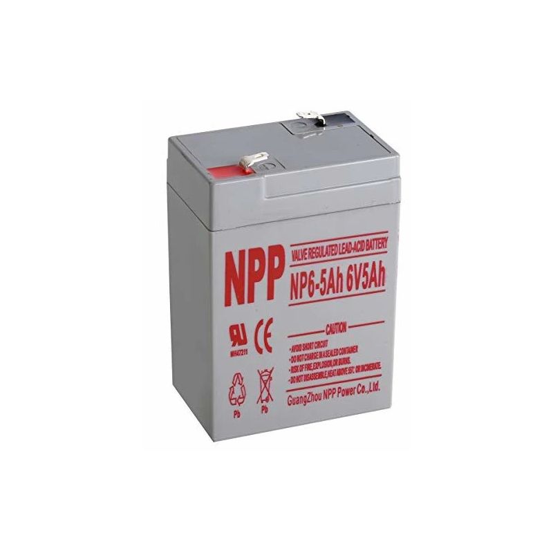 Akumulators NPP NP6-5Ah, 5000 mAh, 1 gab.