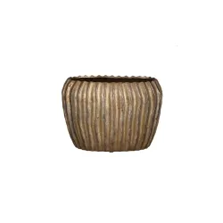 Цветочный горшок Mica 1133955, керамика, коричневый