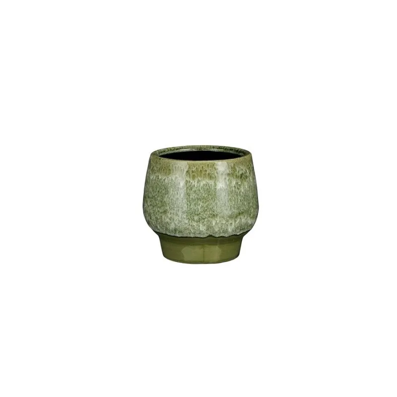 Puķu pods Mica 1152039, keramika, zaļa