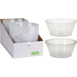 Bļoda 178000600, 750 ml, 15 cm, polipropilēns ,pp,, caurspīdīga