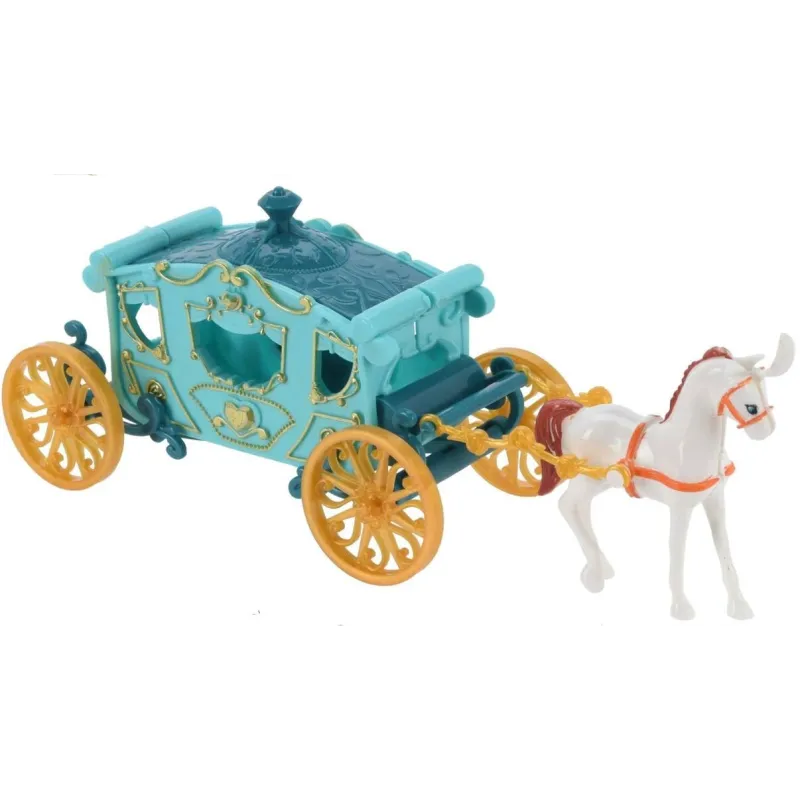 Komplekts Horse with carriage S34700060, 19 cm, 2 gab., zila-sarkana-,krāsa-dizains tiek izvēlēts nejauši,
