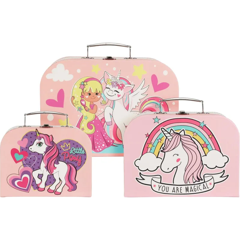 Bērnu koferis G14001110, daudzkrāsaina