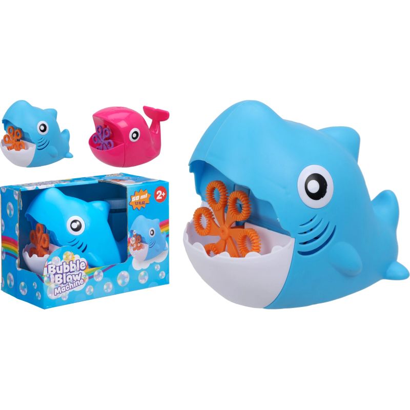 Ziepju burbuļu mašīna valis-haizivs