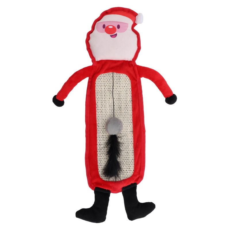 Skrāpis kaķiem ziemassvētku 53x12cm