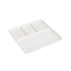 Servēšanas šķīvis 795880770, 25.5 cm x 2.5 cm, 25 cm, Balta