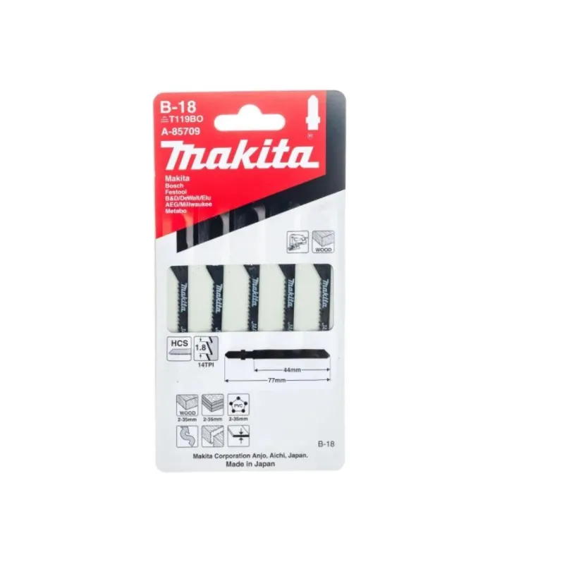 Zāģītis Makita A-85709, 7.7 cm, 5 gab.