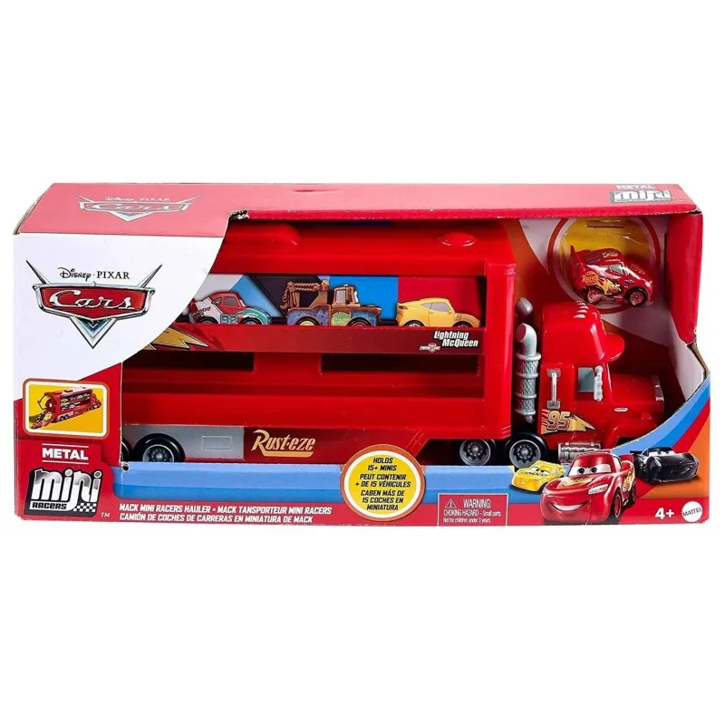 Auto pārvadātājs Cars Transporter MACK, sarkana krās.