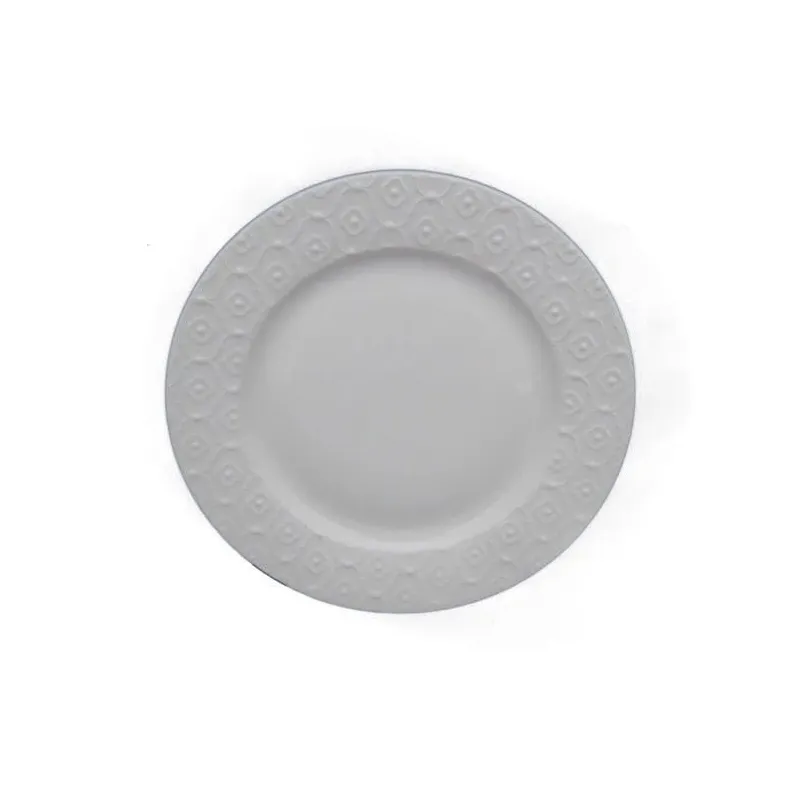 Šķīvis deserta Domoletti Essence, DIA 19 cm, balta krās.