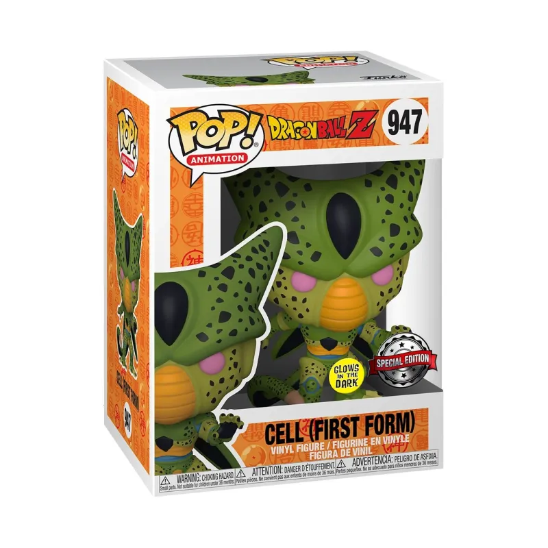 FUNKO POP! Vinila figūra: Dragon Ball Z - Cell ,First Form,