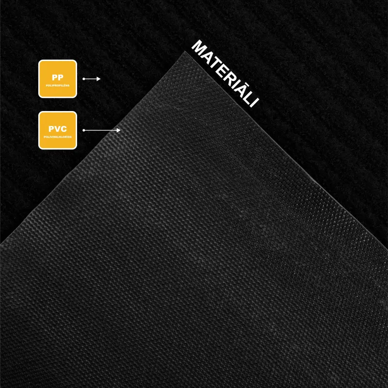 Durvju paklājs Okko Sphinx 380 6008, melna krās., 150 cm x 90 cm x 0.4 cm