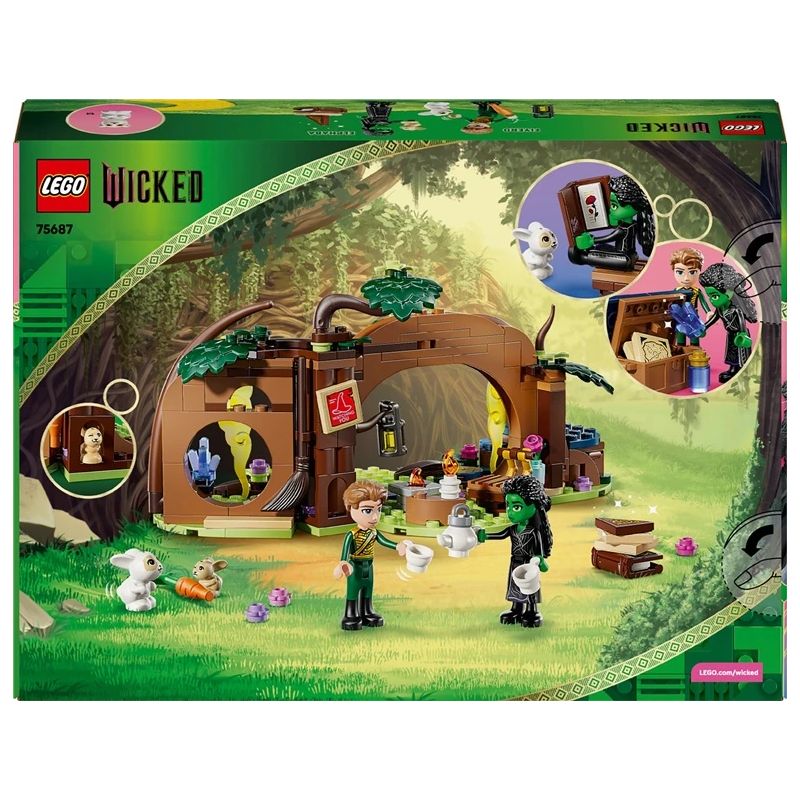 Konstruktors LEGO Wicked Elphaba's Retreat 75687. 228 gab.