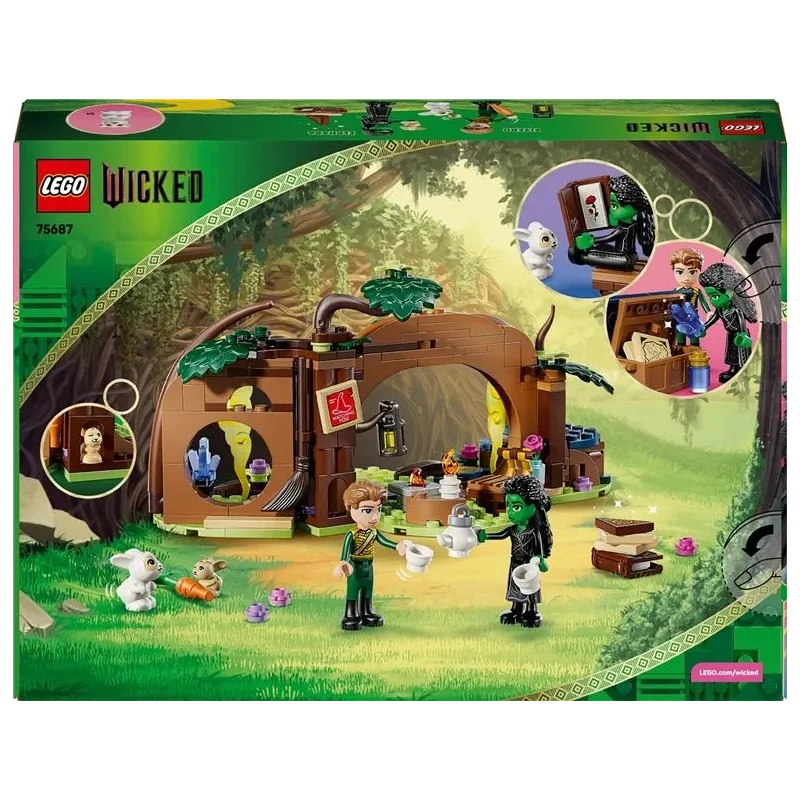 Konstruktors LEGO Wicked Elphaba's Retreat 75687. 228 gab.