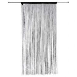 Dieninė užuolaida Atmosphera 10386 103860J, juoda sp., 90 cm x 200 cm