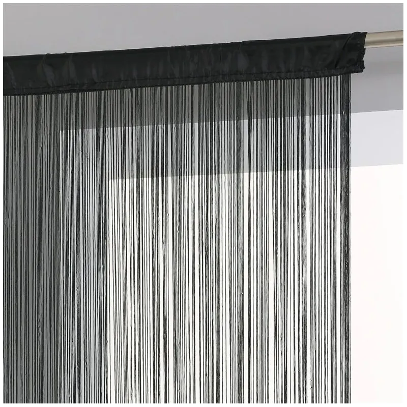 Dienas aizkari Atmosphera 10386 103860J, melna krās., 90 cm x 200 cm