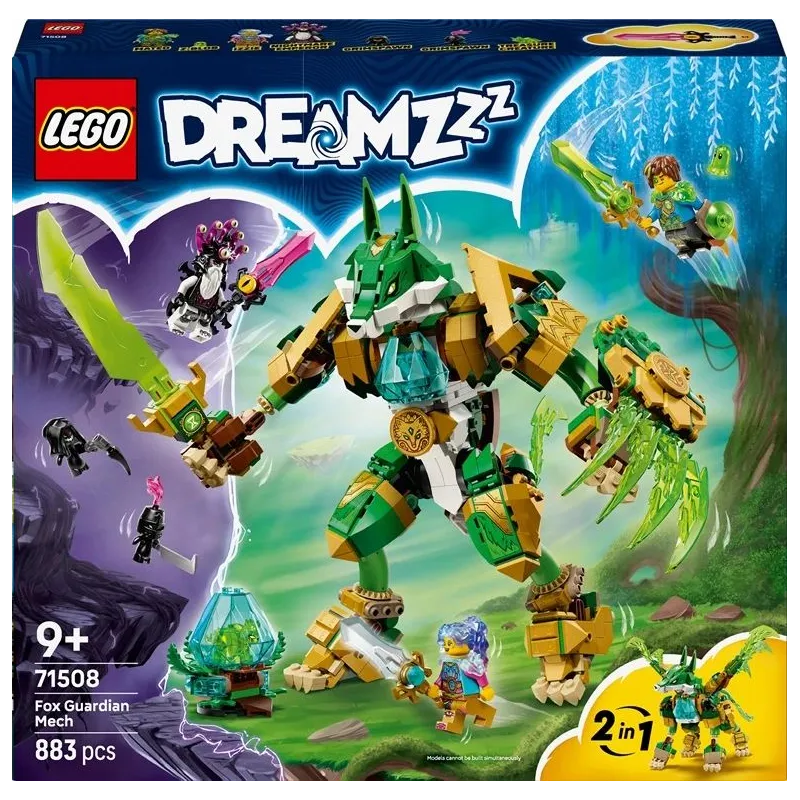 Konstruktors LEGO DREAMZzz Lapsas sargs–robots, rotaļlieta 71508, 883 gab.