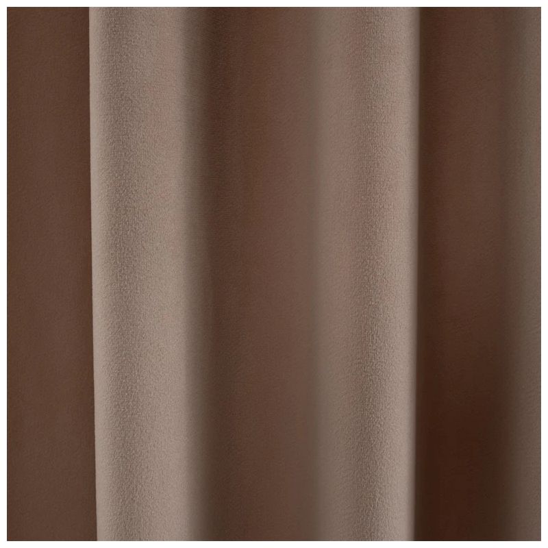 Naktinė užuolaida Domoletti Velvet W537628-31, šviesiai ruda sp., 140 cm x 260 cm