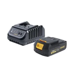 Charger with battery 2ah. 2.4a 18v