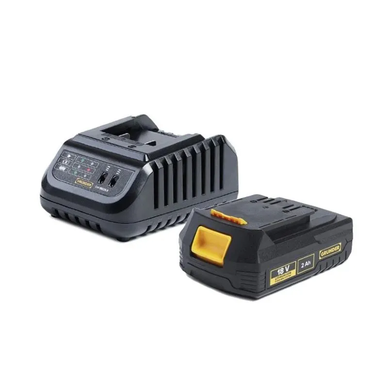 Lādētājs ar 2ah akumulatoru 18v 2.4a