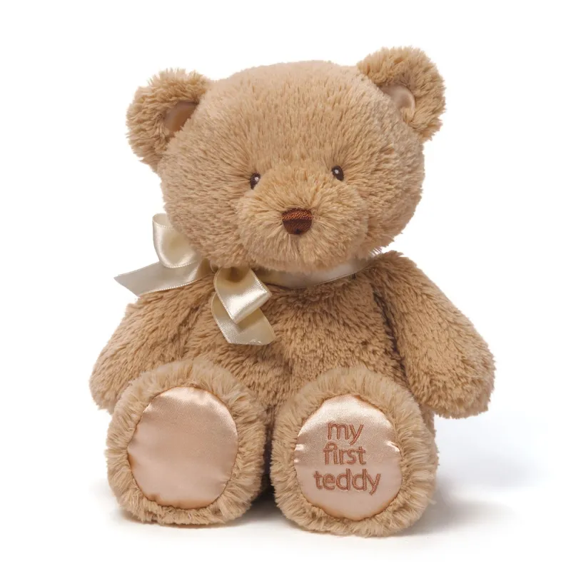 Mīkstā rotaļlieta Gund Teddy 6055512-6055510, brūna-rozā-,krāsa-dizains tiek izvēlēts nejauši,, 25 cm