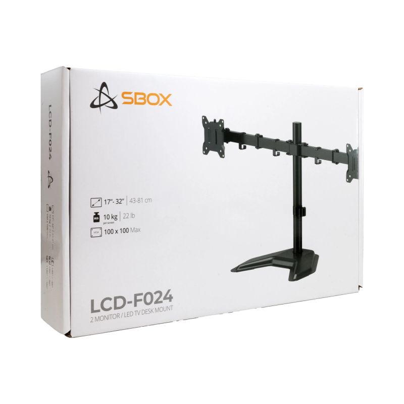 Sbox LCD-F024-3 ,17-32-2x10kg-100x100,