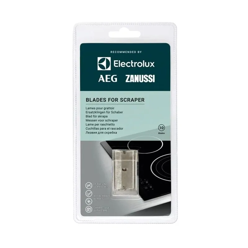 Asmens Electrolux grandikliui. 45 mm x 25 mm. 10 gab.