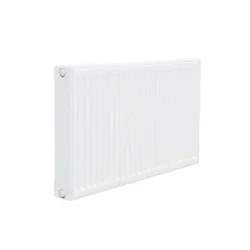 Radiators Sanica 22PKKP 501-55225010, 100 cm x 50 cm, sānu pieslēgums, 1356 W, balta krās.