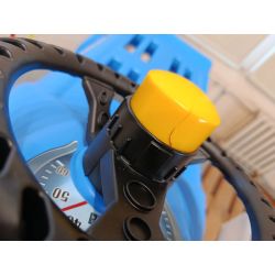 Allahinnatud toode - Sinine Prosperplast ISZGS-3005U rooliga käruratas, 913x449 mm.