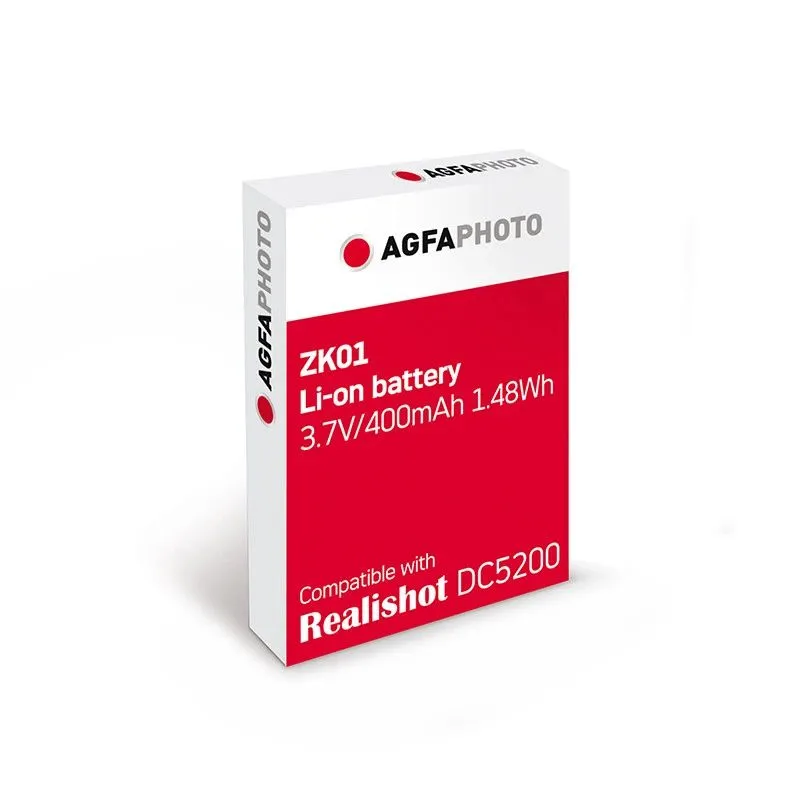 AGFA AGFAPHOTO ZK01 Li-on Battery 3.7V 400mAh 1.48Wh