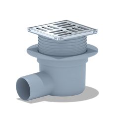 Trapas horizontalus , su nerūdijančio plieno gr