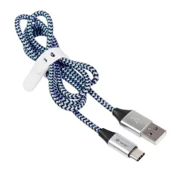 Tracer 46266 USB 2.0 Type C A Male 1m Black Blue
