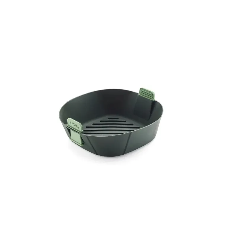 Silikona ieliktnis aerogrilam Lékué L, tumši zaļa, 23 cm x 23 cm