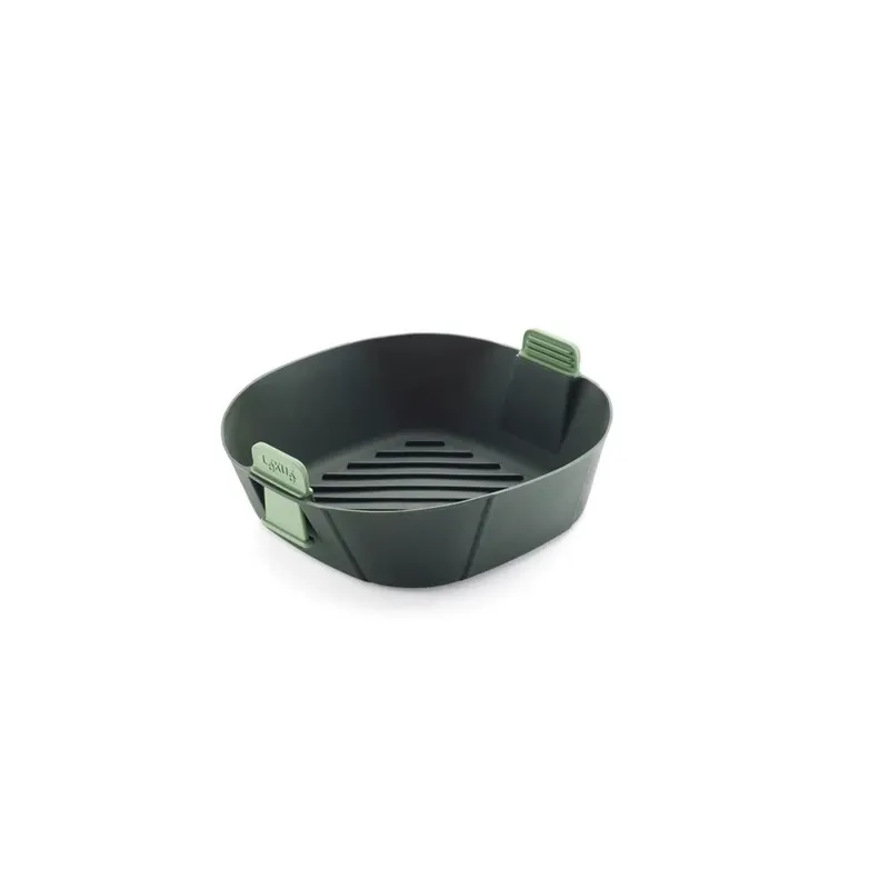 Silikona ieliktnis aerogrilam Lékué L, tumši zaļa, 23 cm x 23 cm