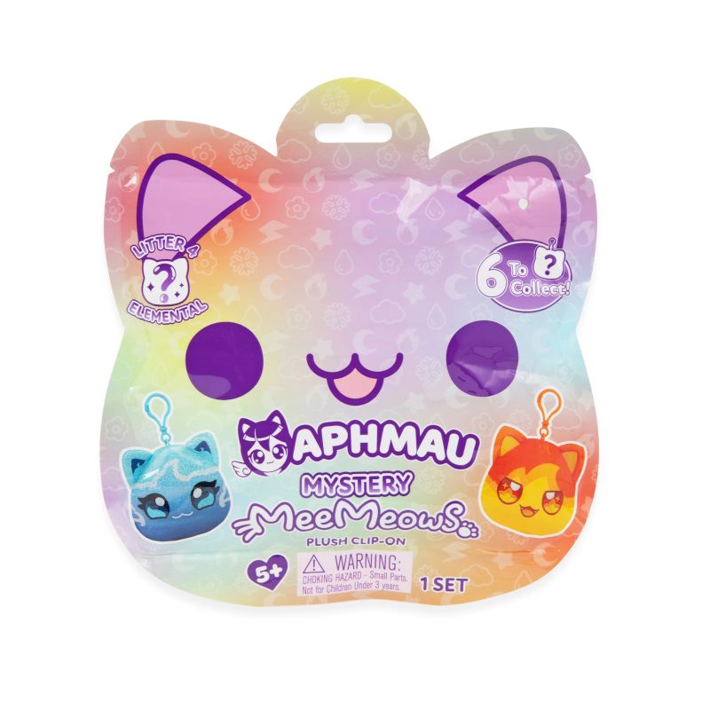 APHMAU Catface Plush Clip-On Elemental, 10 cm
