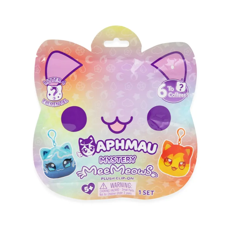 APHMAU Catface Plush Clip-On Elemental, 10 cm