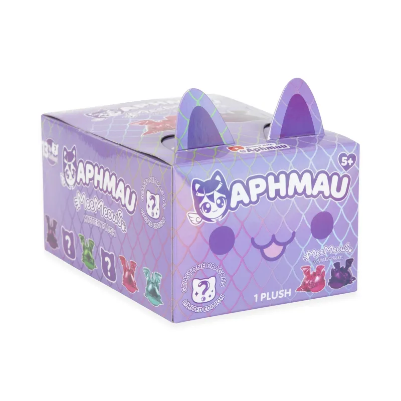 APHMAU MeeMeow Mistiskā mīkstā rotaļlieta Dragons, 15 cm