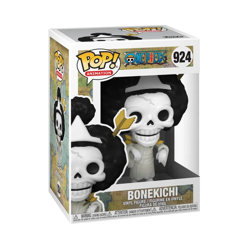 FUNKO POP! Vinila figūra: One Piece: Brook ,Bonekichi,