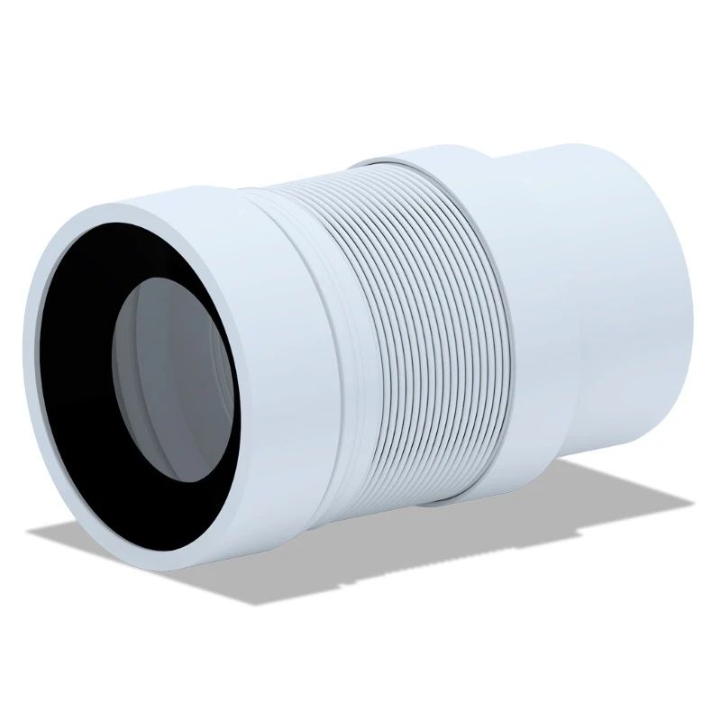 Universālā WC pieslēguma caurule- 110 mm, ar cieto galu