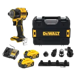 DeWALT Urbjmašīna-skrūvgriezis MULTI-HEAD 18V 2X5Ah TSTAK