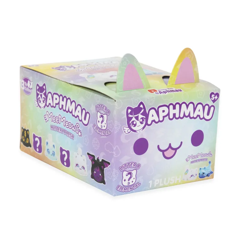 APHMAU MeeMeow Mistiskā mīkstā rotaļlieta Elemental, 15 cm